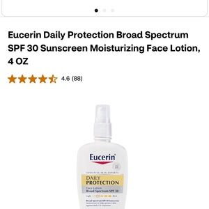 Eucerin Face Daily Lotion - White